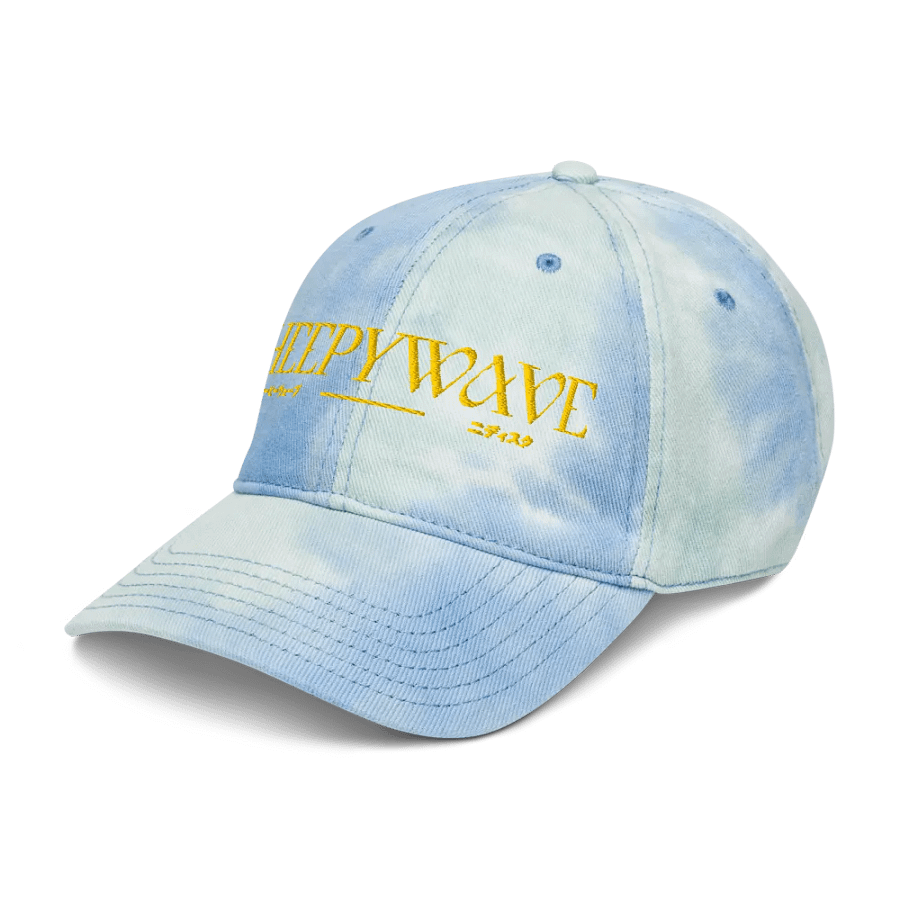 SHEEPYWAVE Embroidered Tie-Dye Cap product image (4)