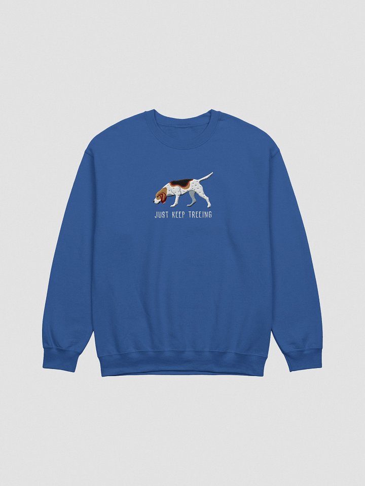 Redneck GPS Sweatshirt (Embroidered) of a Treeing Walker Coonhound product image (7)