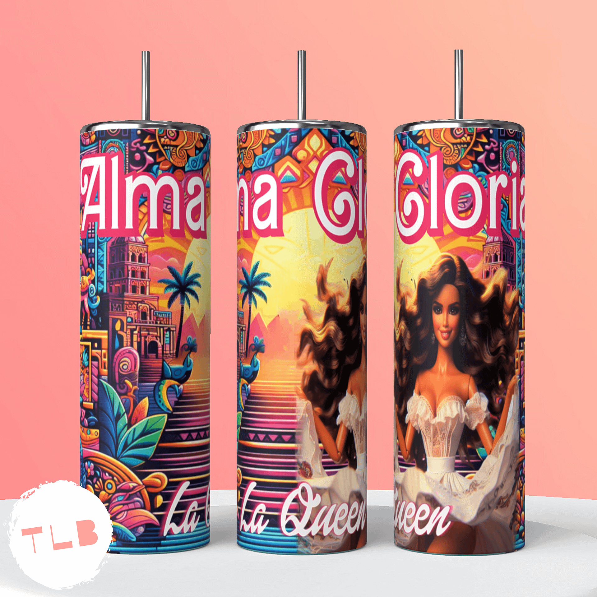 Mexican Barbee 20 oz Tumbler product image (1)