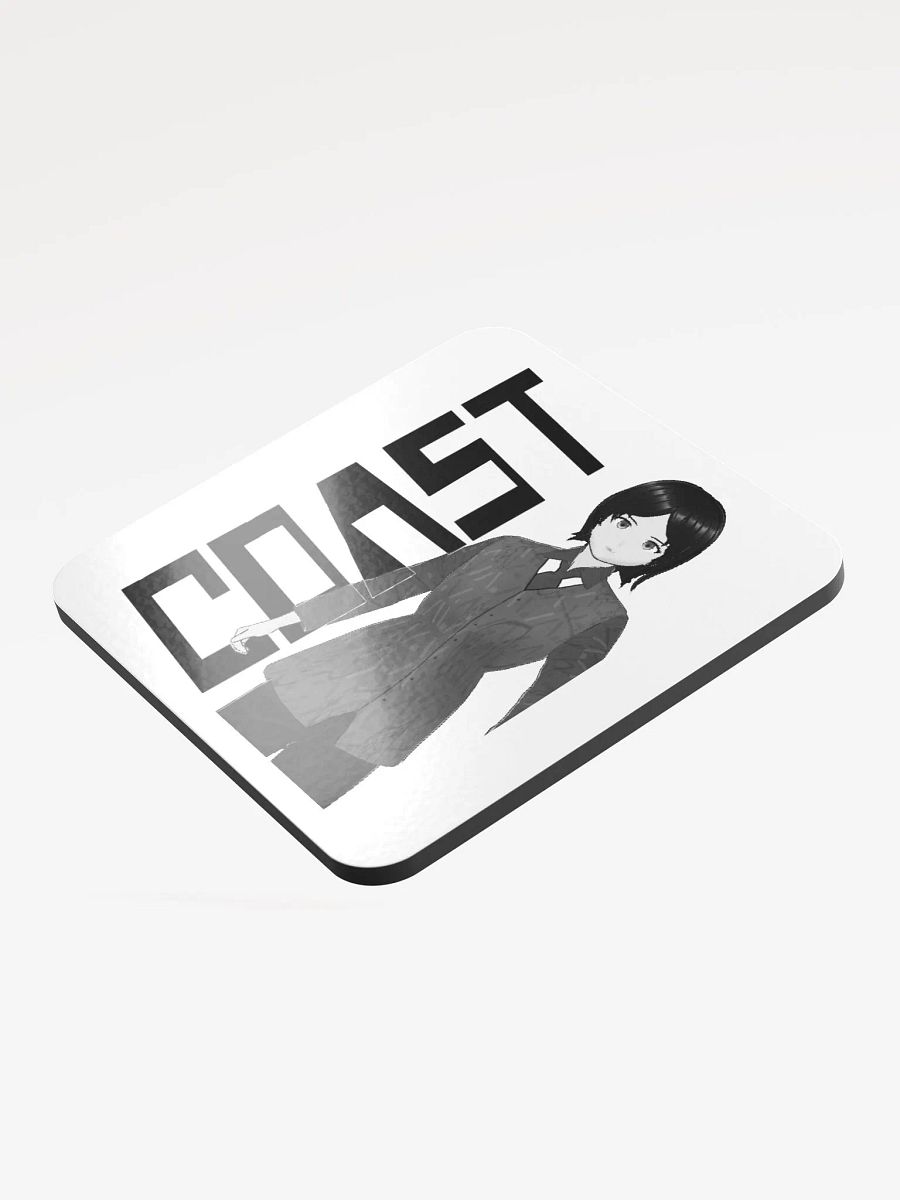 Coast M Vtuber Black and White Drinking COASTER product image (3)