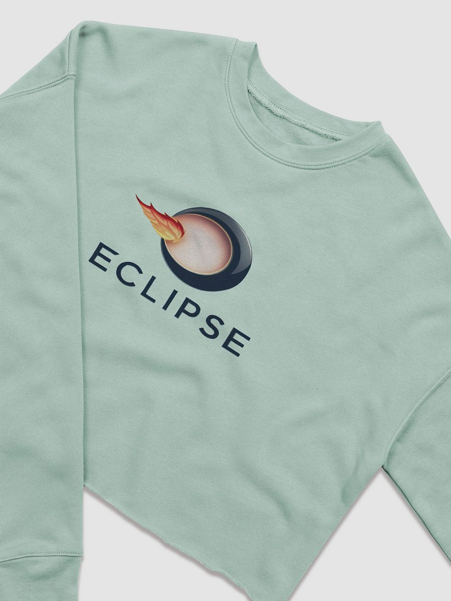 Eclipse Women's Fleece Crop Sweatshirt - Cozy and Stylish Fleece Crop Top for Women product image (5)