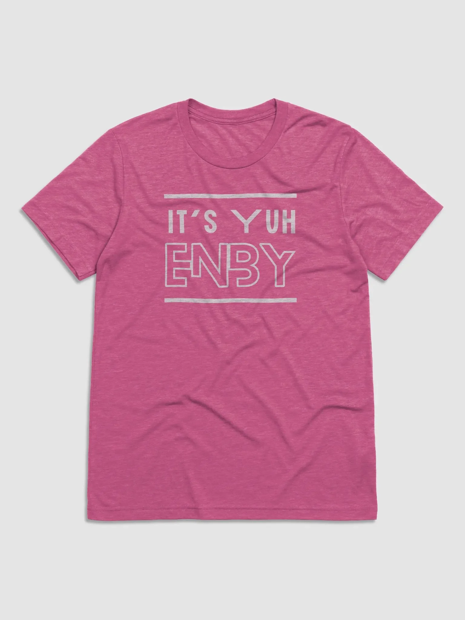 It's Yuh Enby Triblend Short Sleeve T-Shirt product image (1)