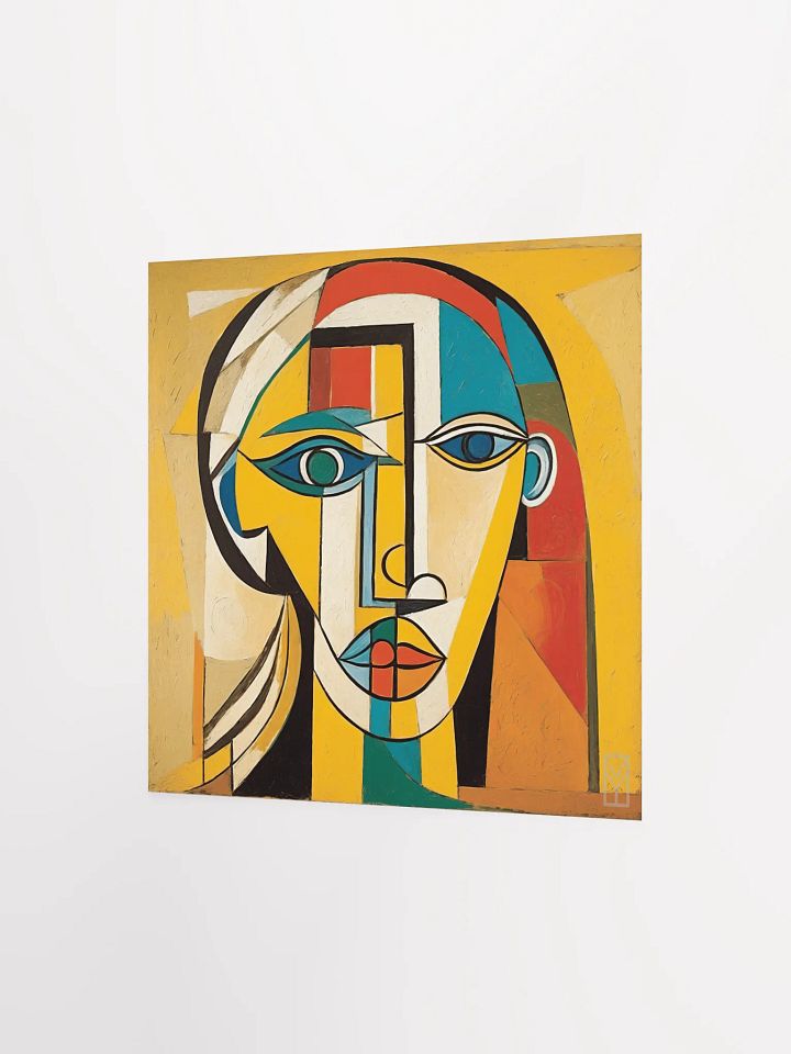 Poster Sophisticated Cubist Enigma product image (2)