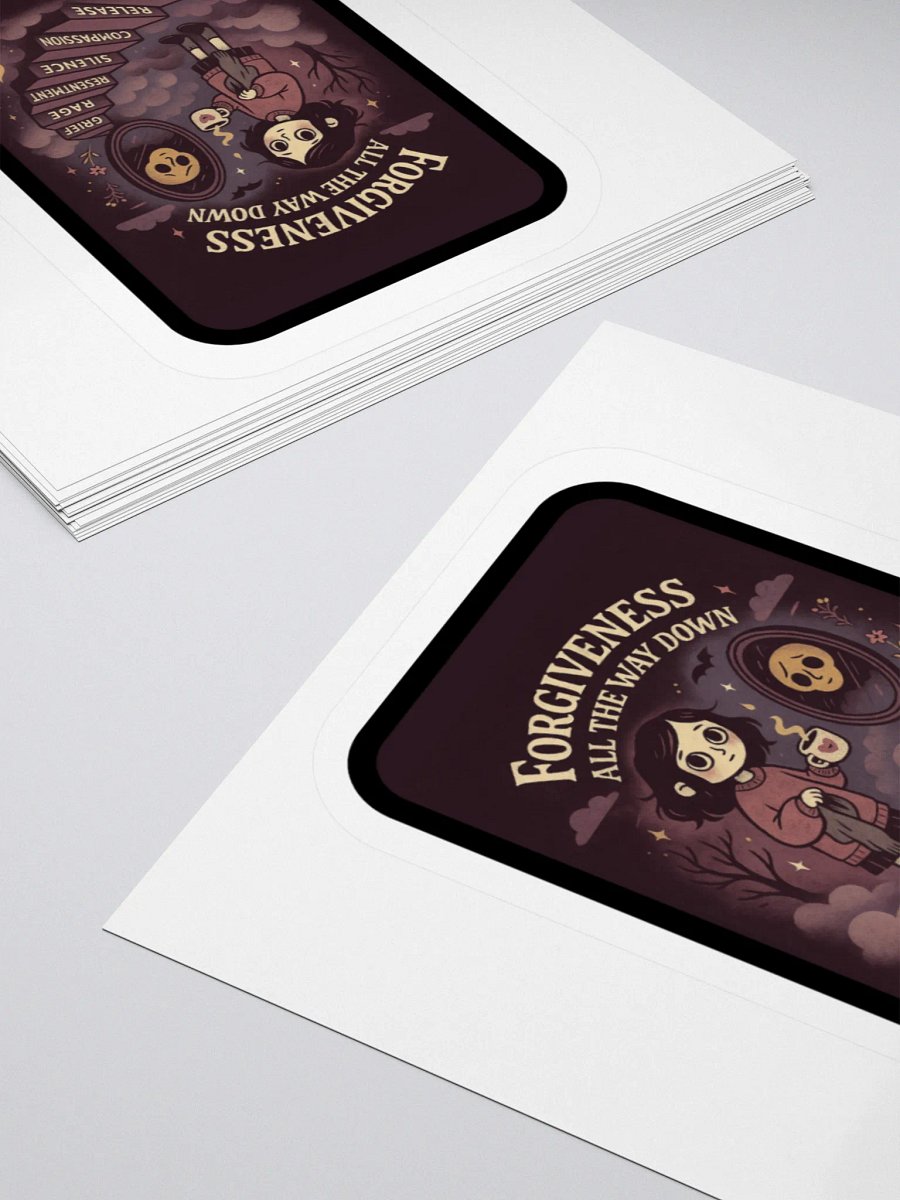 Forgiveness All The Way Down Sticker product image (12)