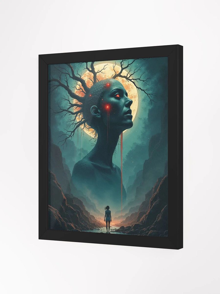 Ethereal Moonlit Vision Framed Print product image (15)