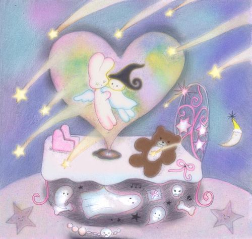 Dusty Night Dream 🛌 🧸👻⭐️🧦

☆✧..•❉✿•🐾✦..★✪.•🐰✩...♡❁..☆✧

When I was little, every time I closed my eyes, I'd totally imagine t...