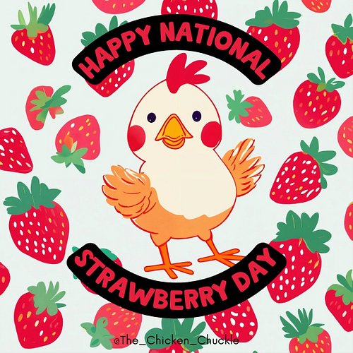 Absolutely love strawberries, so glad the season is starting again 🍓😍🐔
#happynationalstrawberryday #strawberries #lovestrawbe...