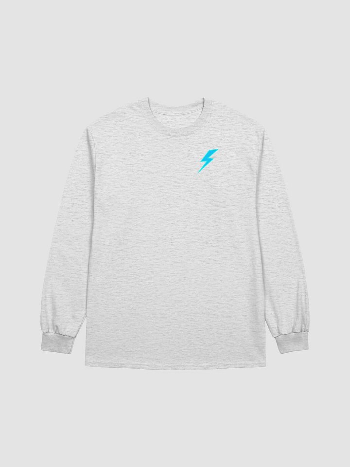 Electric Blue Lightning Bolt Long Sleeve Tee product image (7)