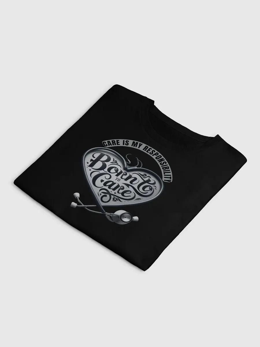 Born To Care: Heartfelt Care Stethoscope Crop Top product image (25)