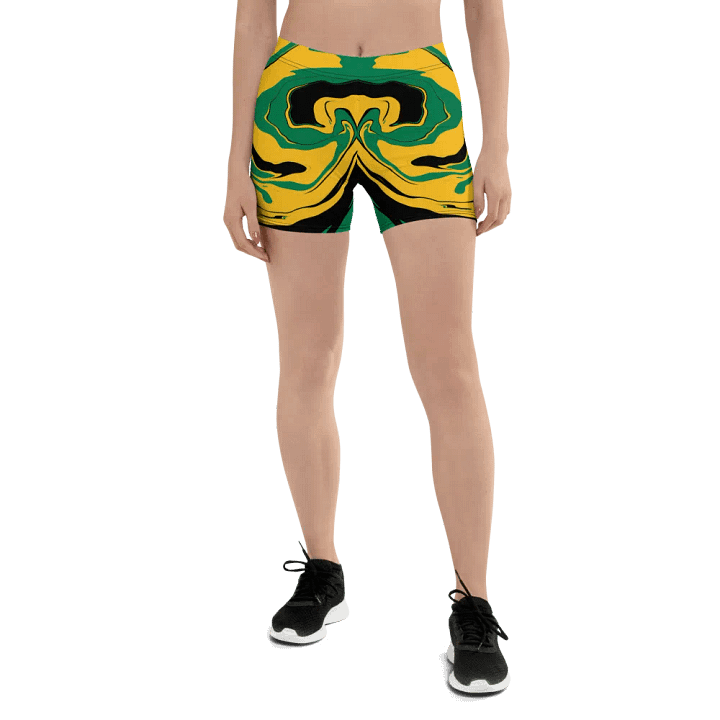 Symmetry Swirl All-Over Shorts product image (1)