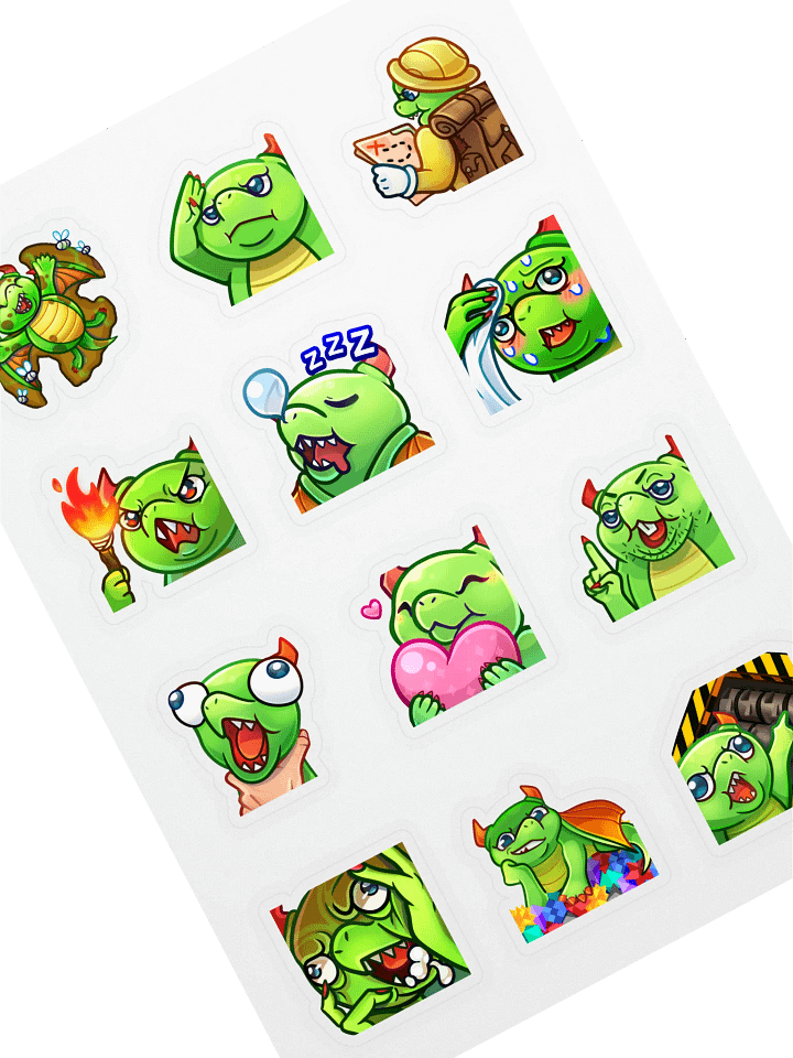 StickerDaSheet Emote pack 2 product image (1)