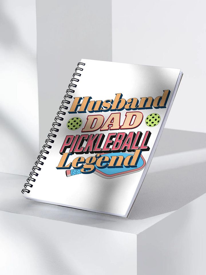 Husband Dad Pickleball Legend Notebook product image (2)