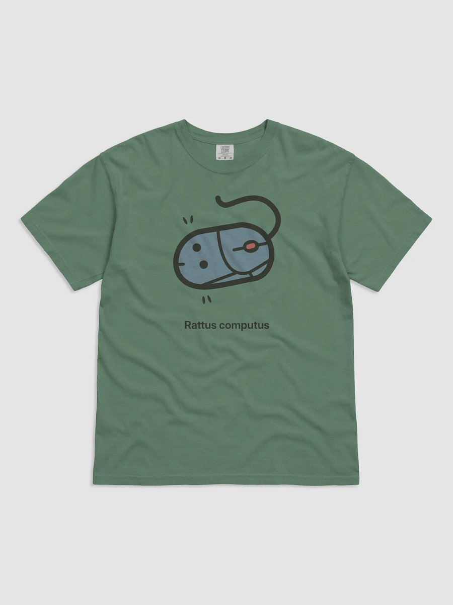 Computer Rat Big Artwork Heavyweight Tee product image (7)