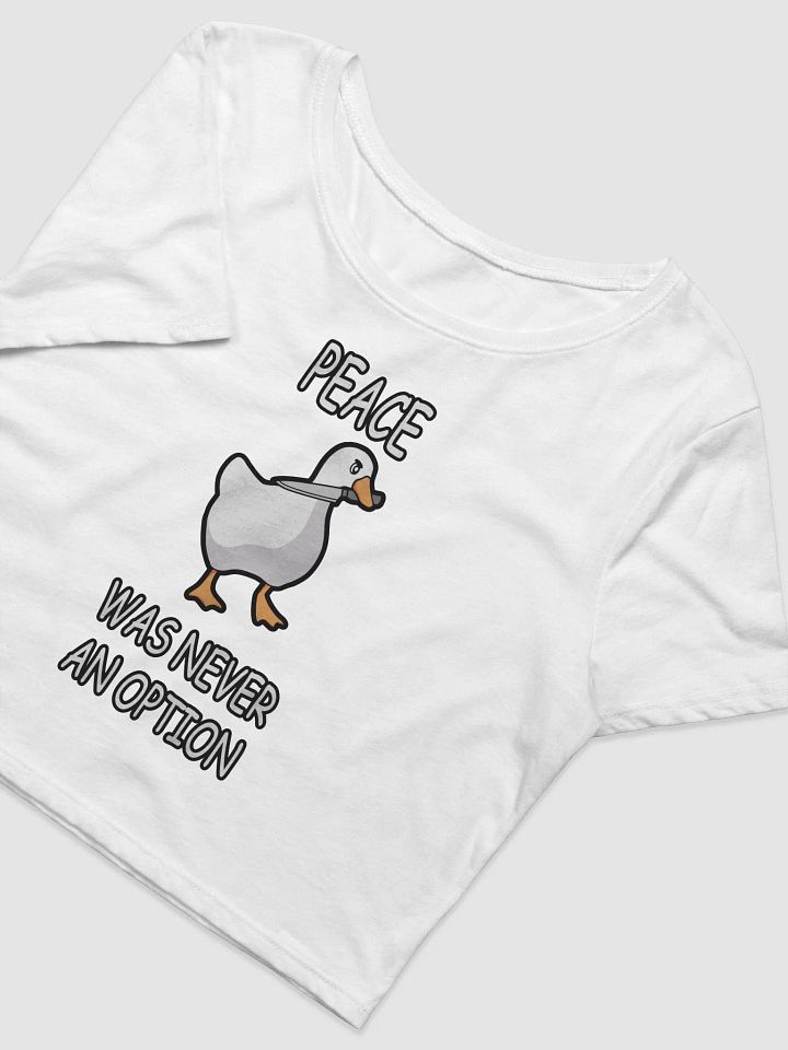 Knife Goose Women's Cropped T-Shirt product image (2)
