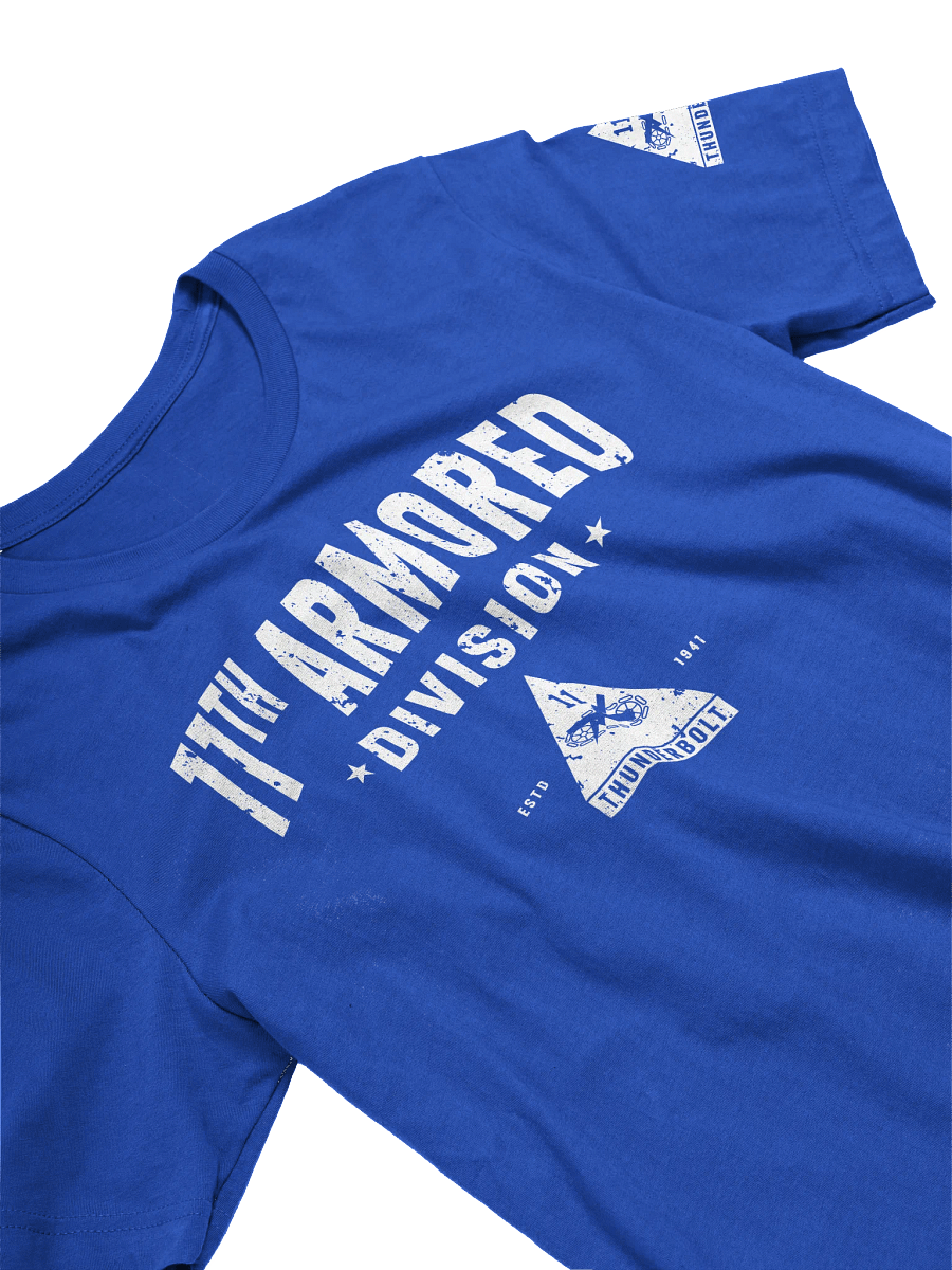 11th Armored Division - Thunderbolt "Distressed" T-Shirt product image (3)