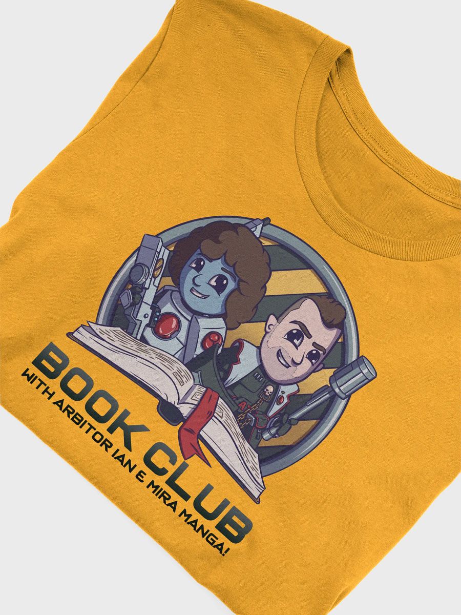 BOOK CLUB Tee (Yellow/Grey) product image (5)