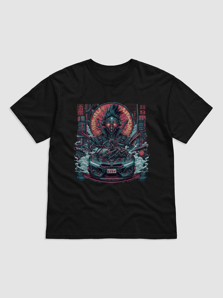 Neon Cyberpunk Menace T-Shirt product image (2)