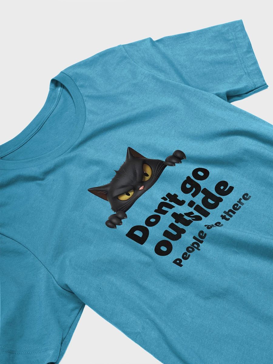 Peekaboo Cat Warning Tee product image (23)