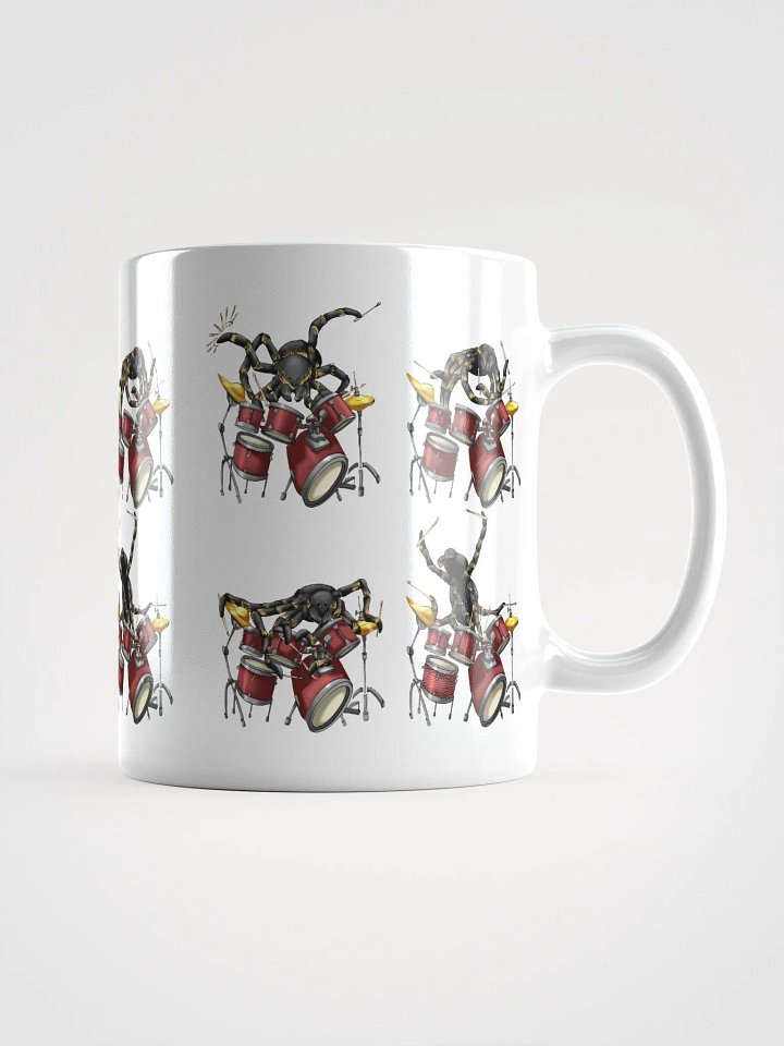 Tarantula Drumming (No Text) - Mug product image (1)