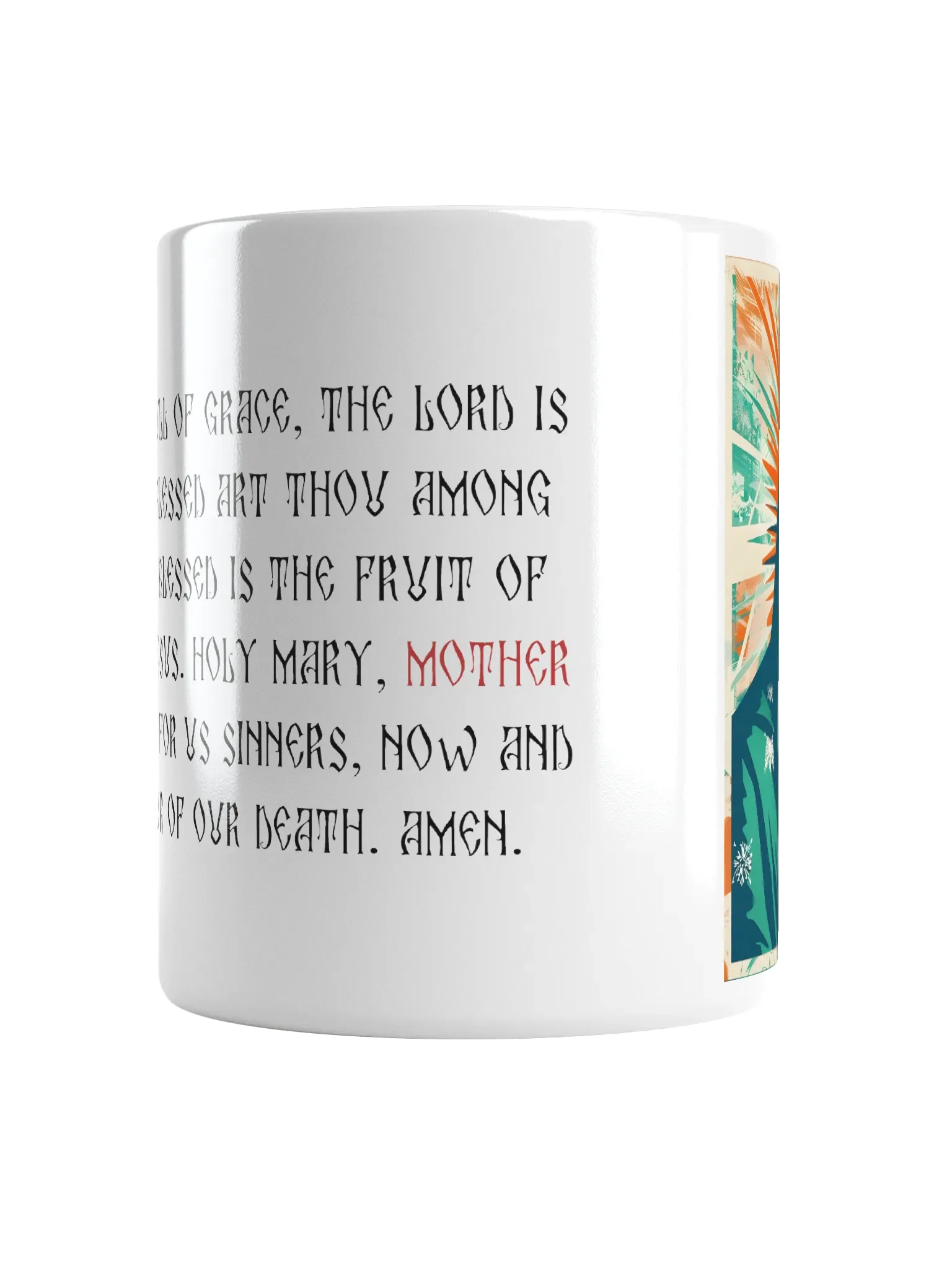 Holy Mary Full Of Grace Mug product image (4)