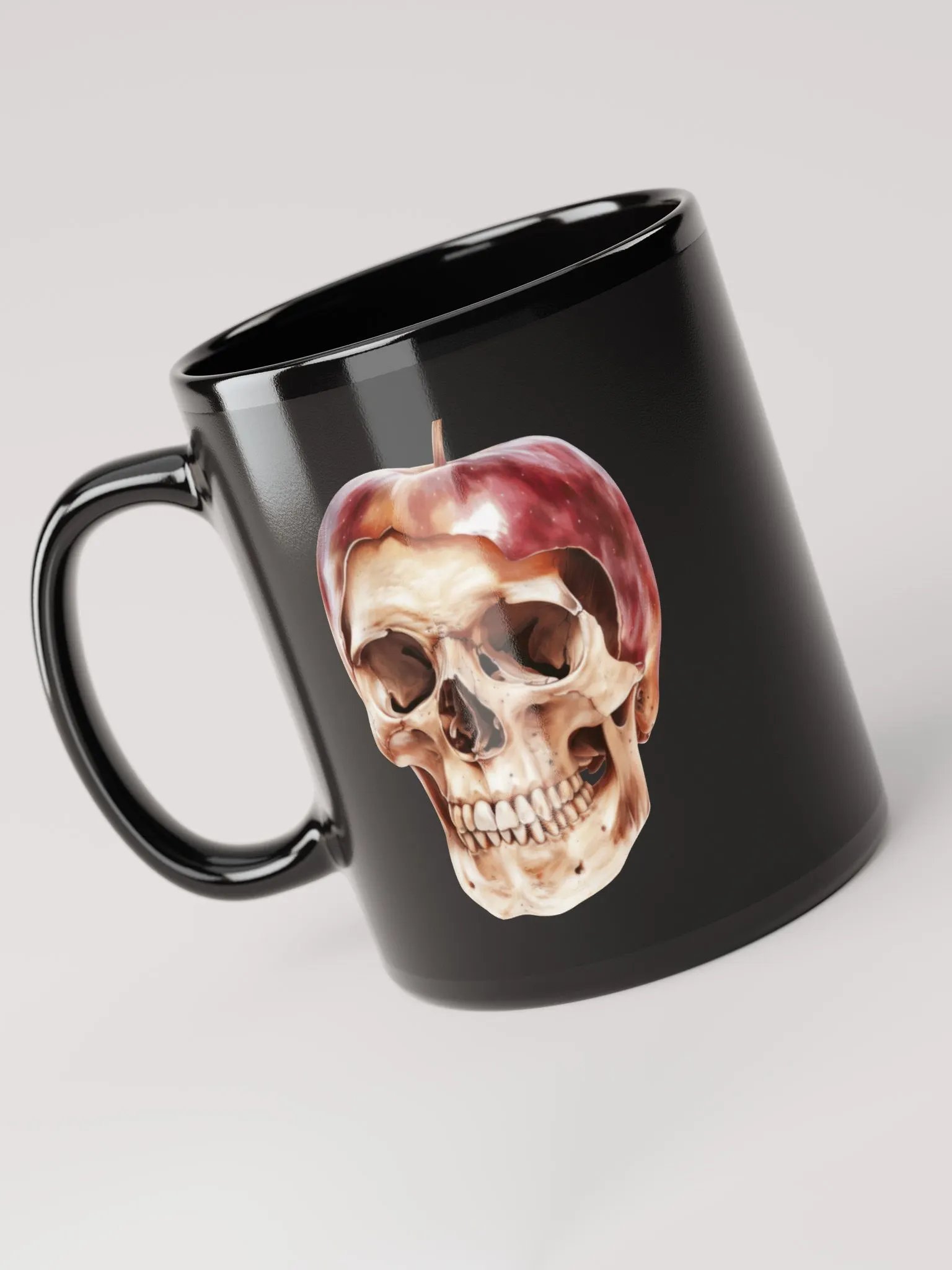 Eerie Apple Skull Mug product image (6)