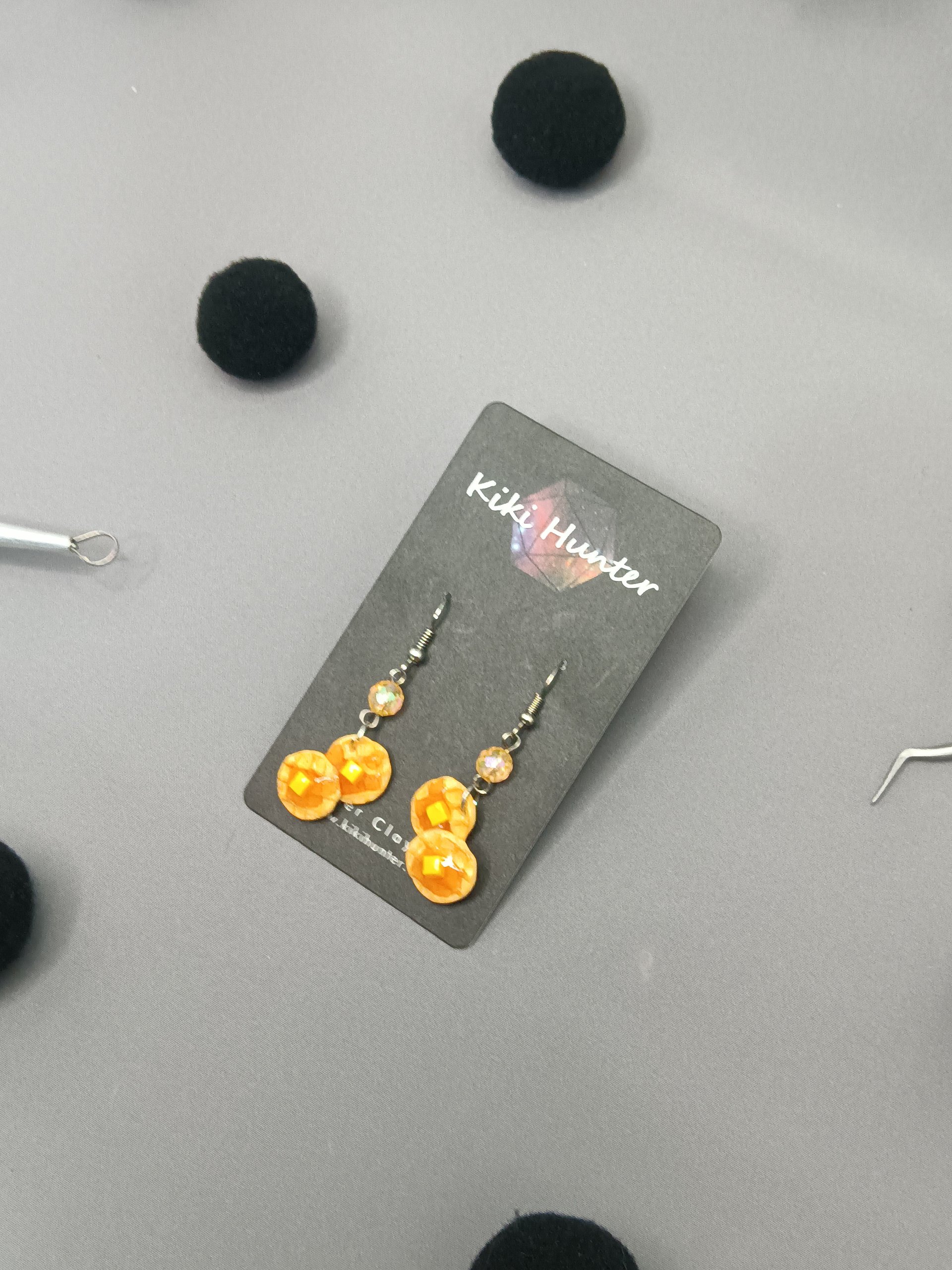 Waffle Earrings product image (2)