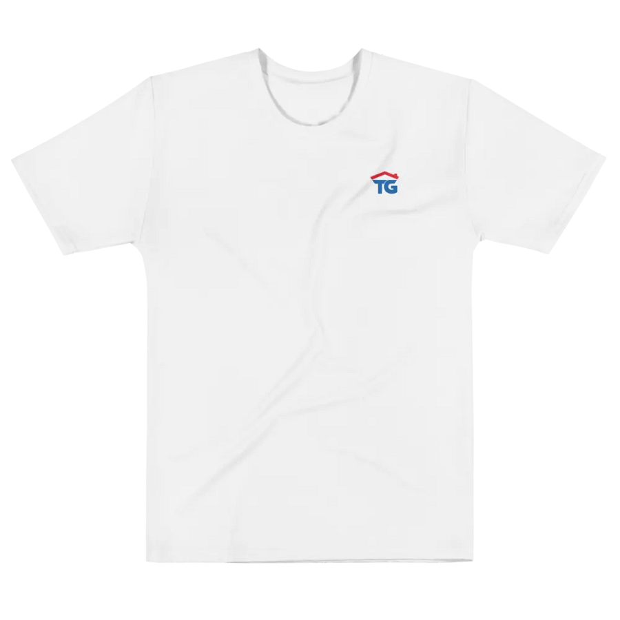 Men's TG White Crew Neck T-Shirt product image (6)