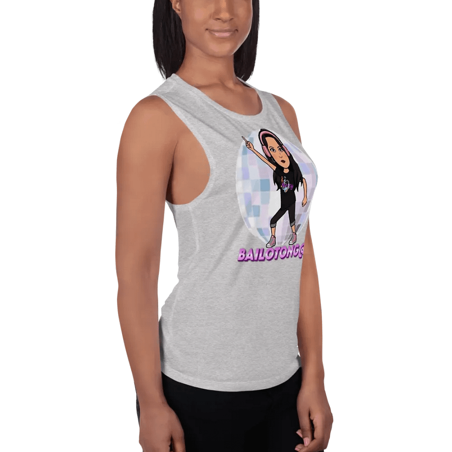 Camiseta Sin Mangas Chica Bola Disco product image (4)