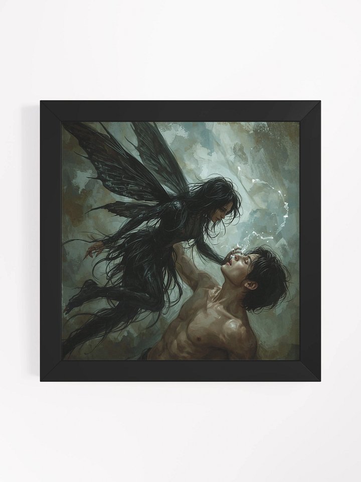 Kiss of the Dark Fae Framed Print product image (1)