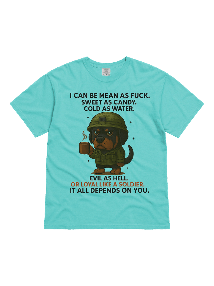 Rottweiler Loyal Like a Soldier Tee product image (7)