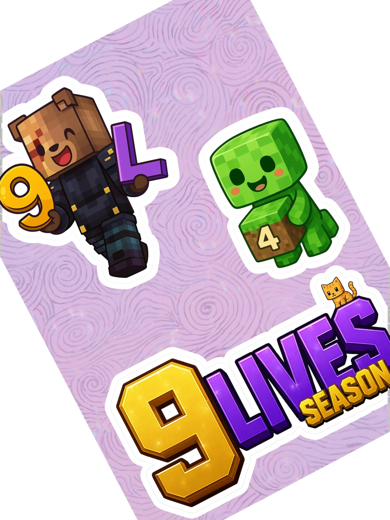 9LS4 Danbearpig82 Sticker Sheet product image (2)