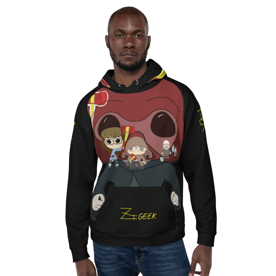 Dorn Geek Wars All Over Hoodie 1 product image (6)