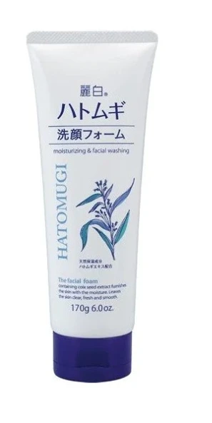 BEAUA Hatomugi Moisturizing & Facial Washing The Facial Foam 170g | 6 oz product image (1)