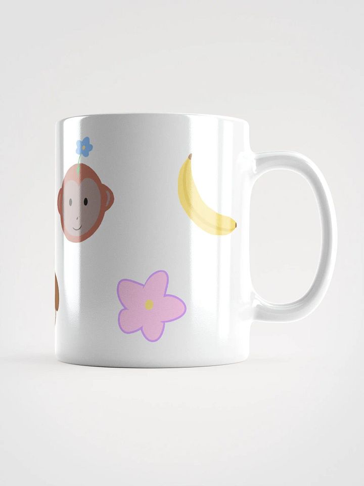 Silly white mug for beverages and such product image (1)