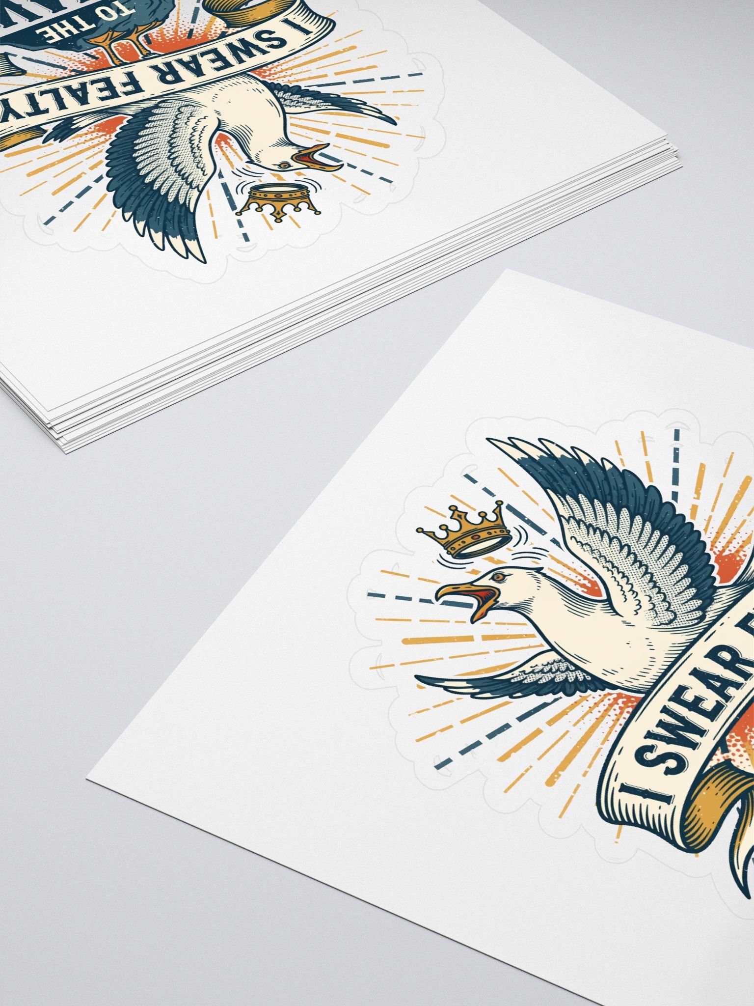 Swear Fealty to the Squawk Sticker product image (4)