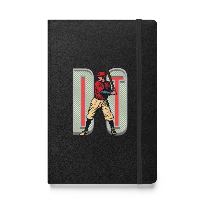 Do It Baseball Stylized Player Hardcover Notebook product image (1)