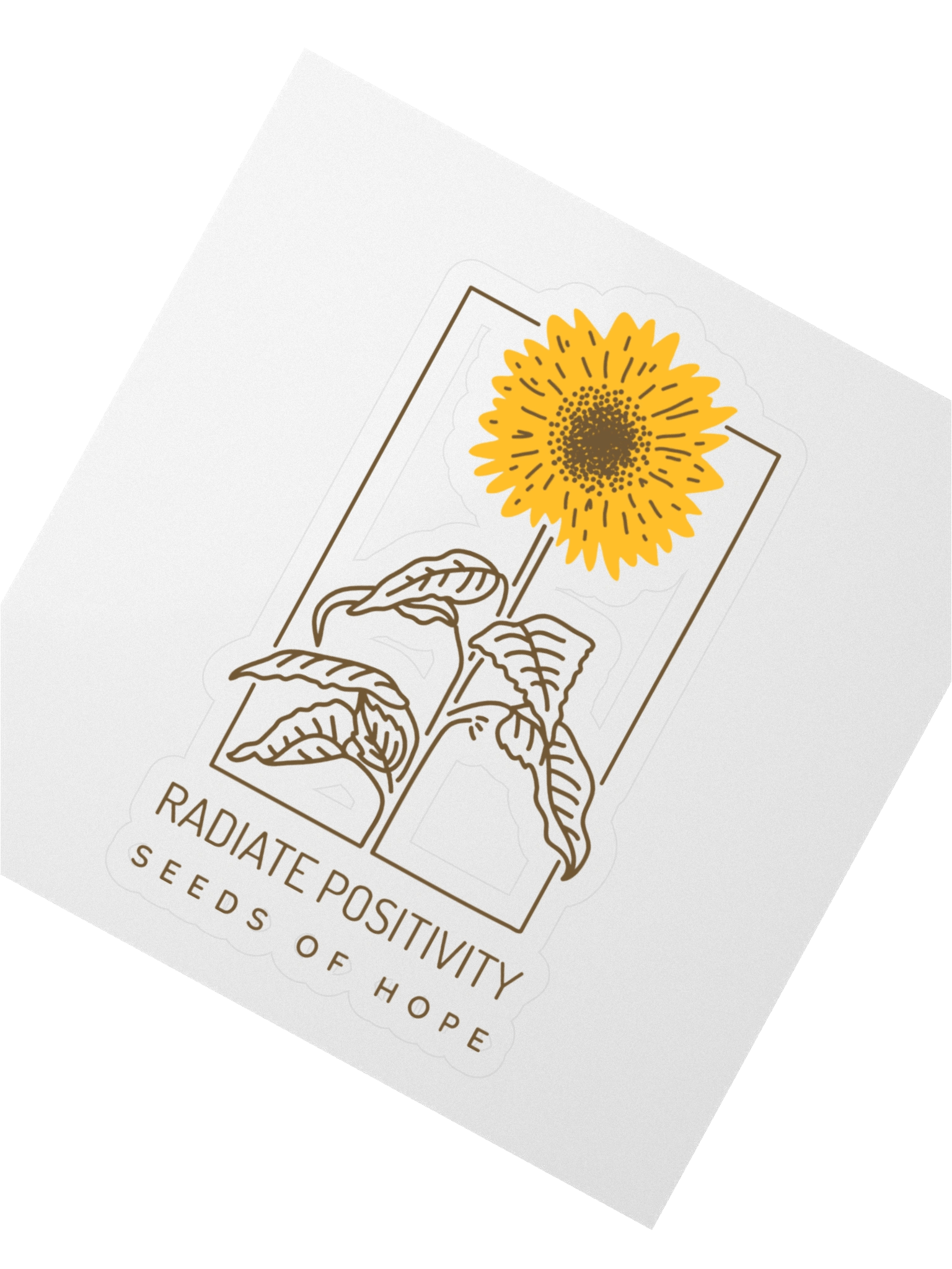 Radiate Positivity Sunflower Stickers product image (2)
