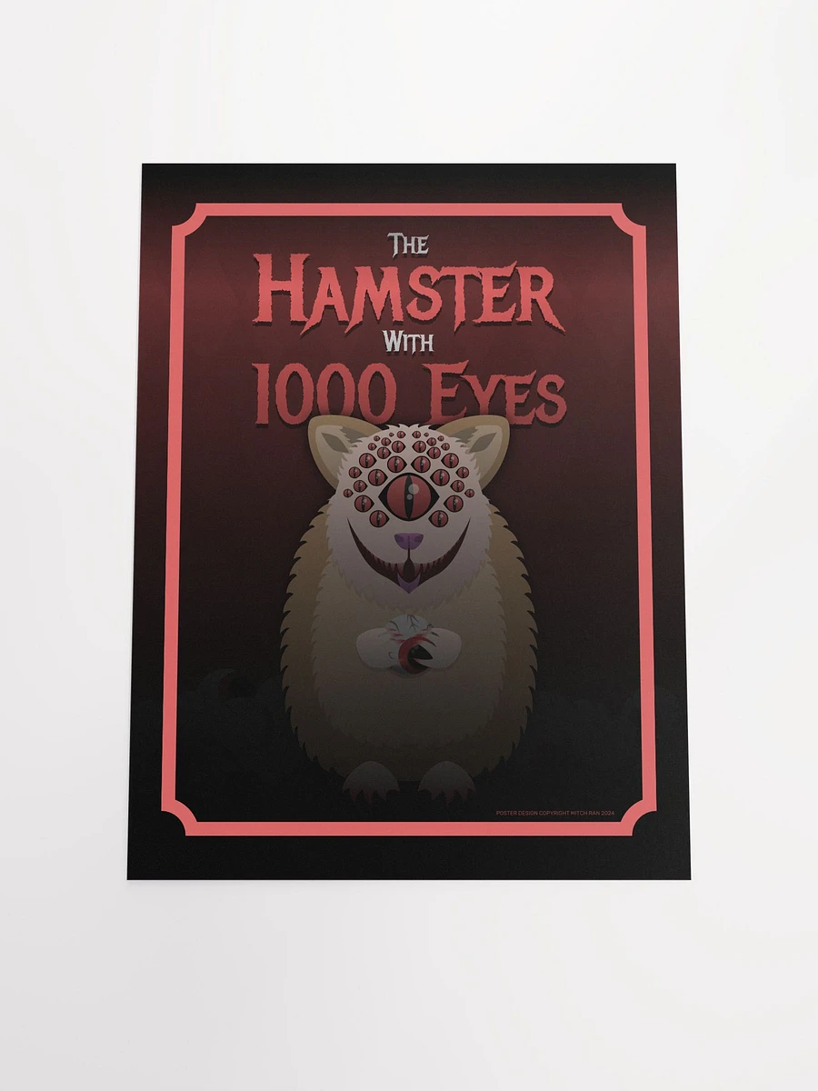 The Hamster with 1000 Eyes (Fictional Movie Poster) product image (5)