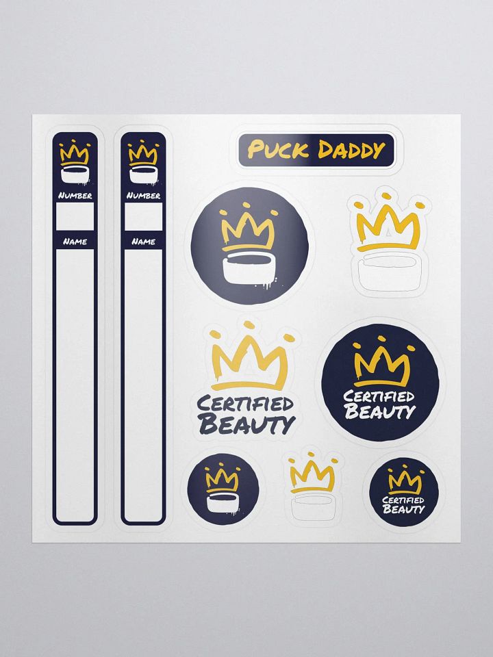 Puck Daddy Sticker Sheet product image (1)