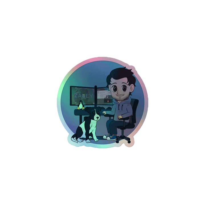 Zaney & Buddy Sticker product image (1)