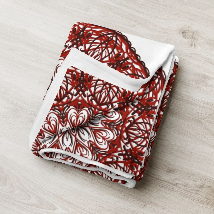 Mandala Harmony Throw Blanket product image (3)
