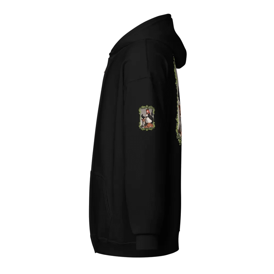Vixen and Stag the perfect couple zip front hoodie product image (13)