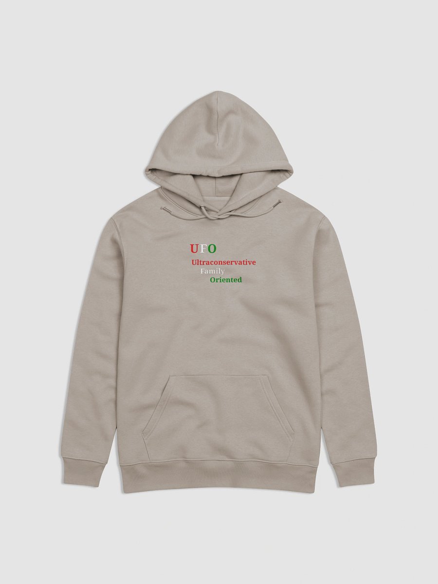 Ultraconservative Family UFO Eco Hoodie product image (1)