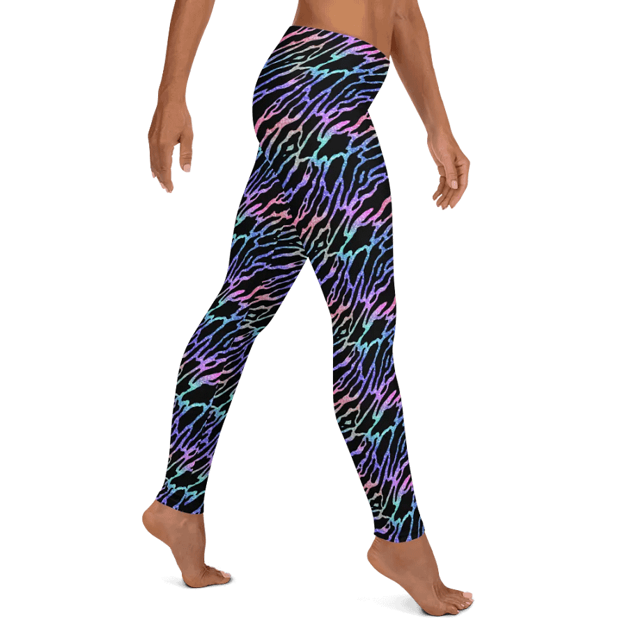 Neon Zebra Print Leggings product image (11)
