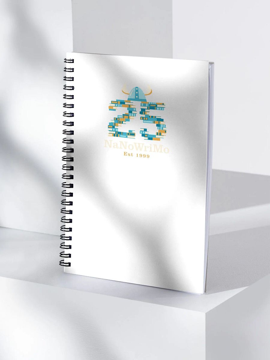 NaNoWriMo Spiral-Bound 25th Anniversary Notebook product image (4)