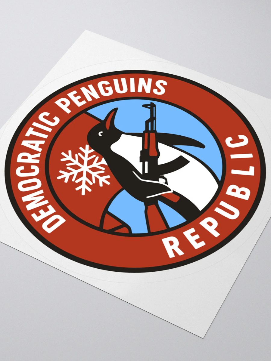Sticker of the Democratic Penguins Republic product image (6)
