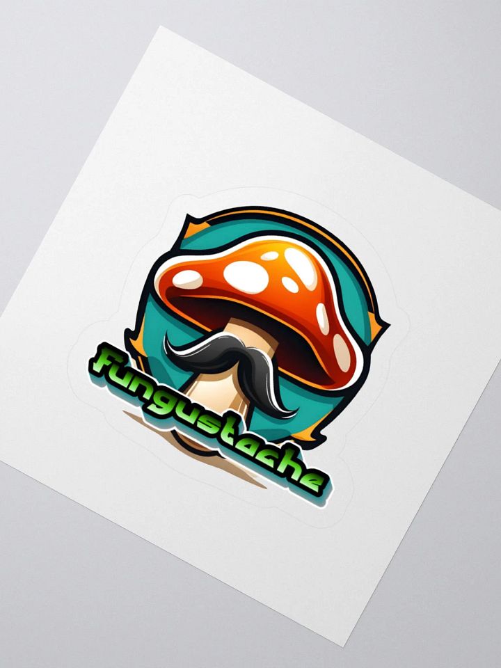 Fungustache Fun Vinyl Stickers product image (5)