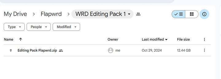 WRD Editing Pack 1 product image (2)