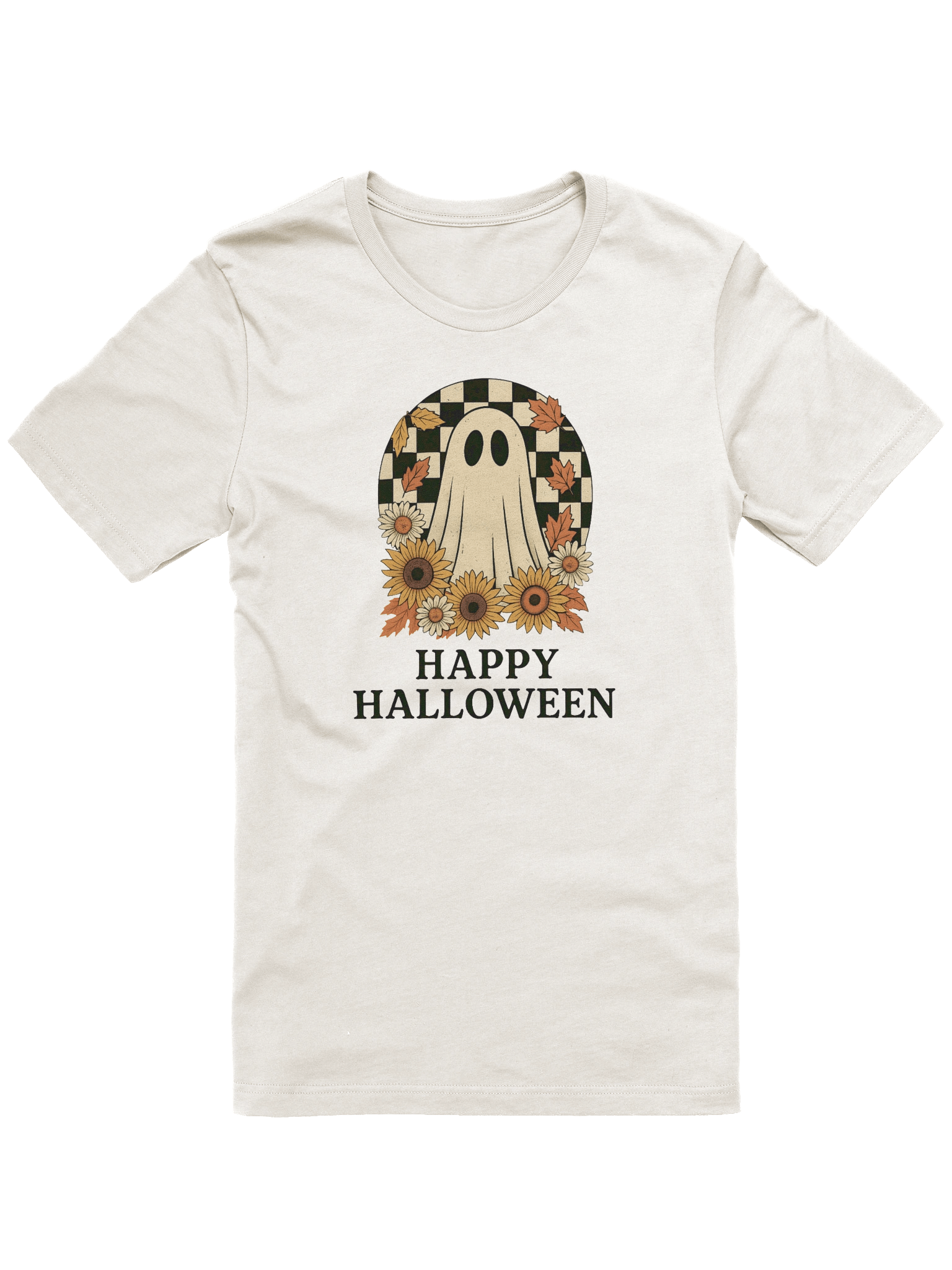 Happy Halloween Ghost Tee Shirt product image (3)
