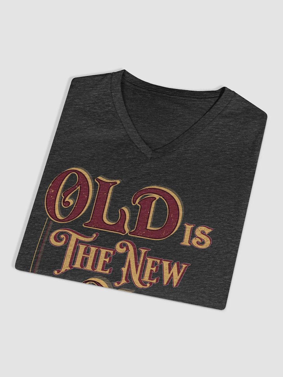 OLD IS THE NEW NEW (Ladies' V-Neck) product image (8)